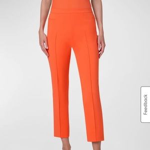Akris Punto Slim Leg Ankle Pants